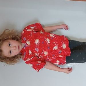 Cute red bunny shirt